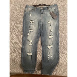 Torrid size 16R never worn bombshell skinny jeans premium stretch